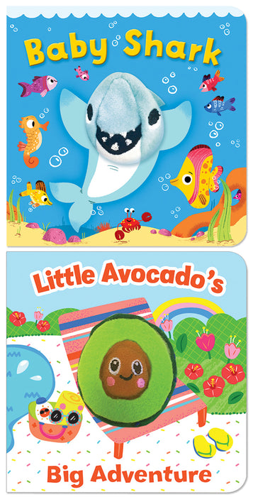Baby Shark/Little Avocado's Big Adventure (Pack of 2 Finger Puppet Books)