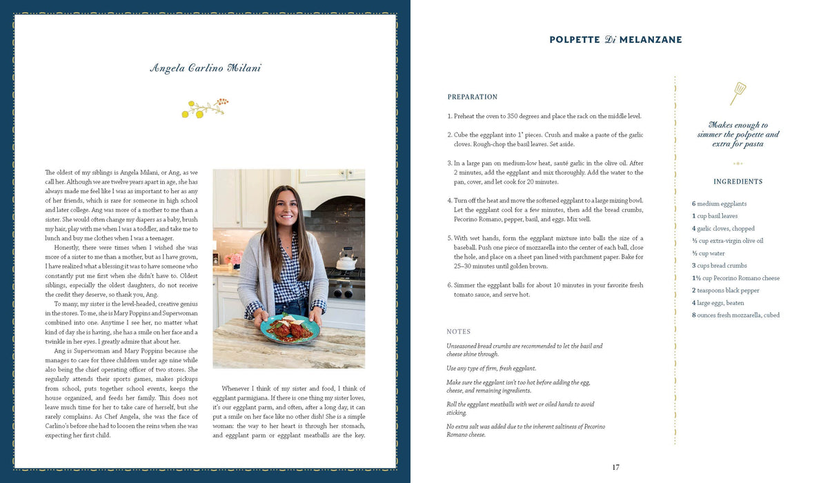 The Carlino Family Cookbook