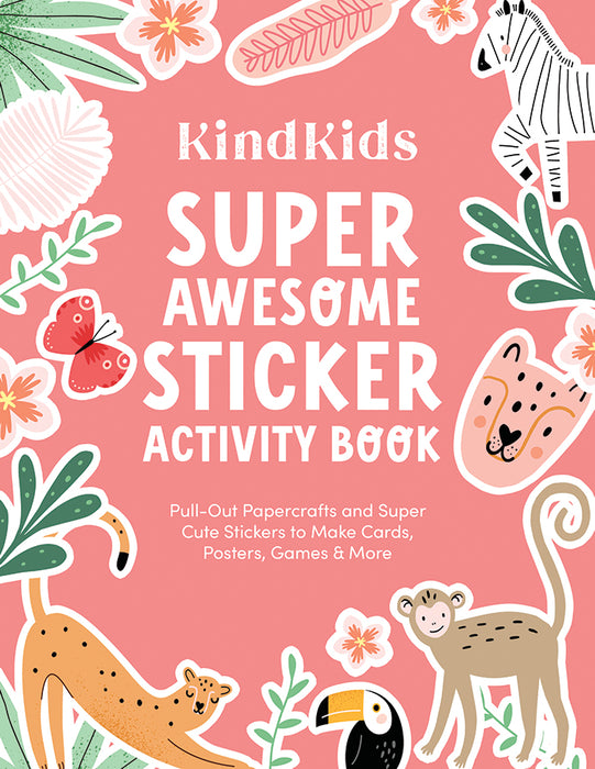 KindKids Super Awesome Sticker Activity Book