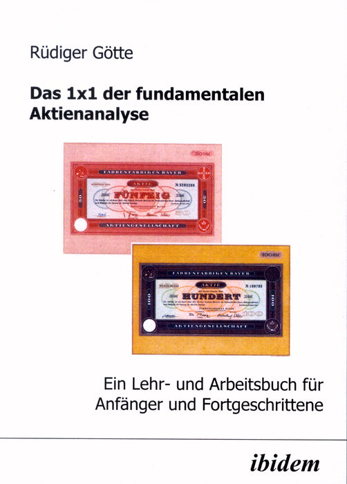 Das 1x1 der fundamentalen Aktienanalyse