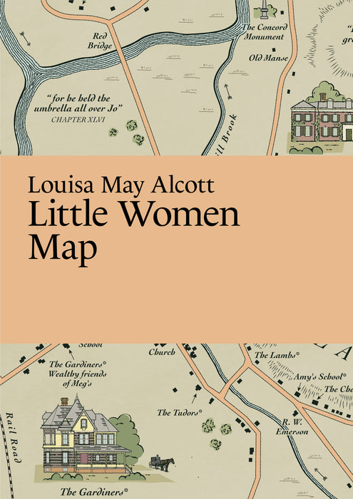 Louisa May Alcott, Little Women Map