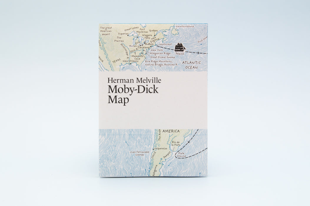 Herman Melville, Moby-Dick Map