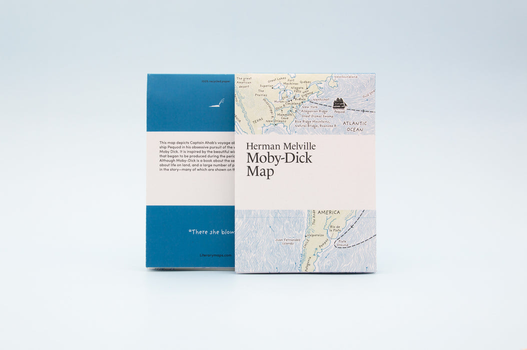 Herman Melville, Moby-Dick Map