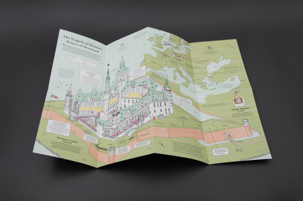 William Shakespeare, Hamlet Map