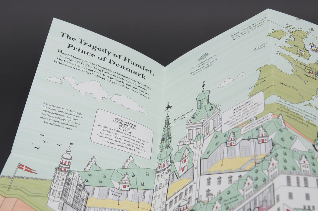 William Shakespeare, Hamlet Map