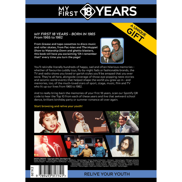 My First 18 Years - Born in 1965