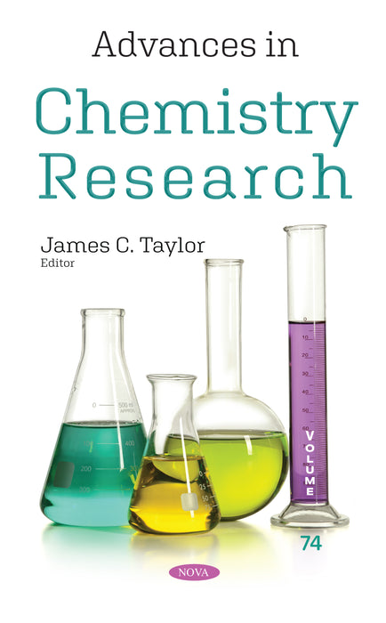 Advances in Chemistry Research. Volume 74