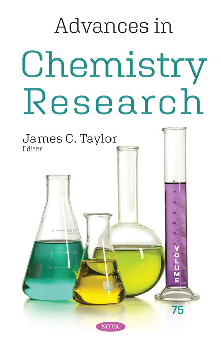 Advances in Chemistry Research. Volume 75