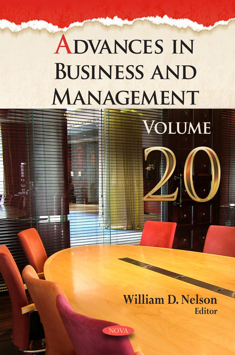 Advances in Business and Management. Volume 20