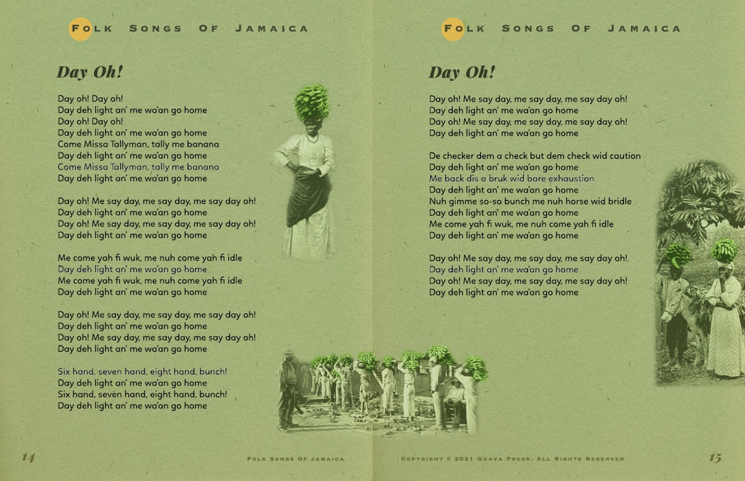 Folk Songs of Jamaica