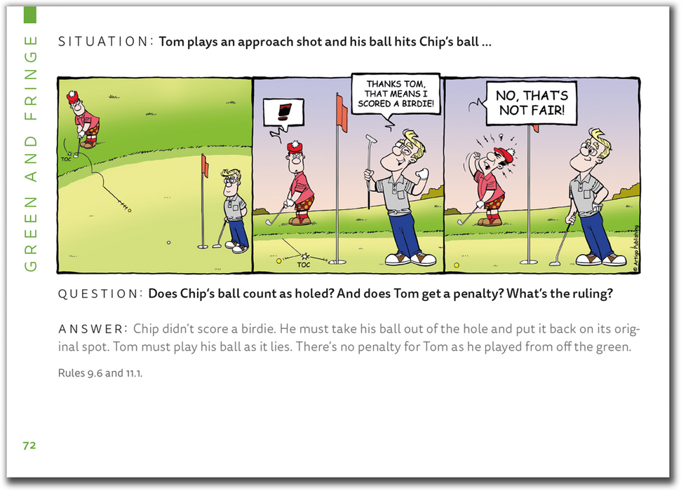 Golf Rules Cartoons with Tom & Chip