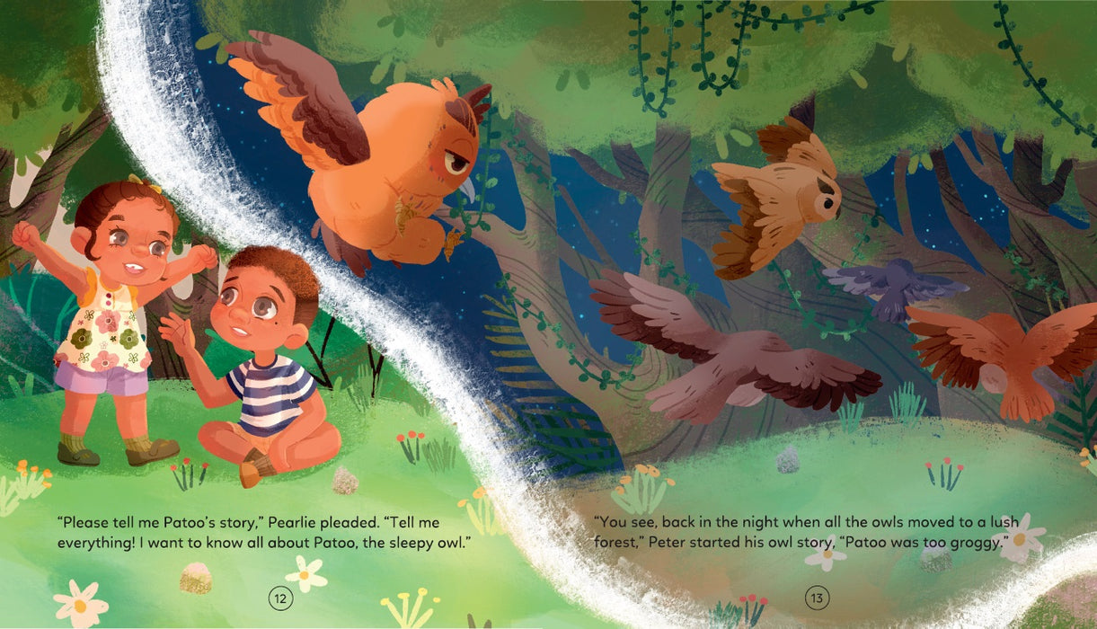 Patoo the Sleepy Owl