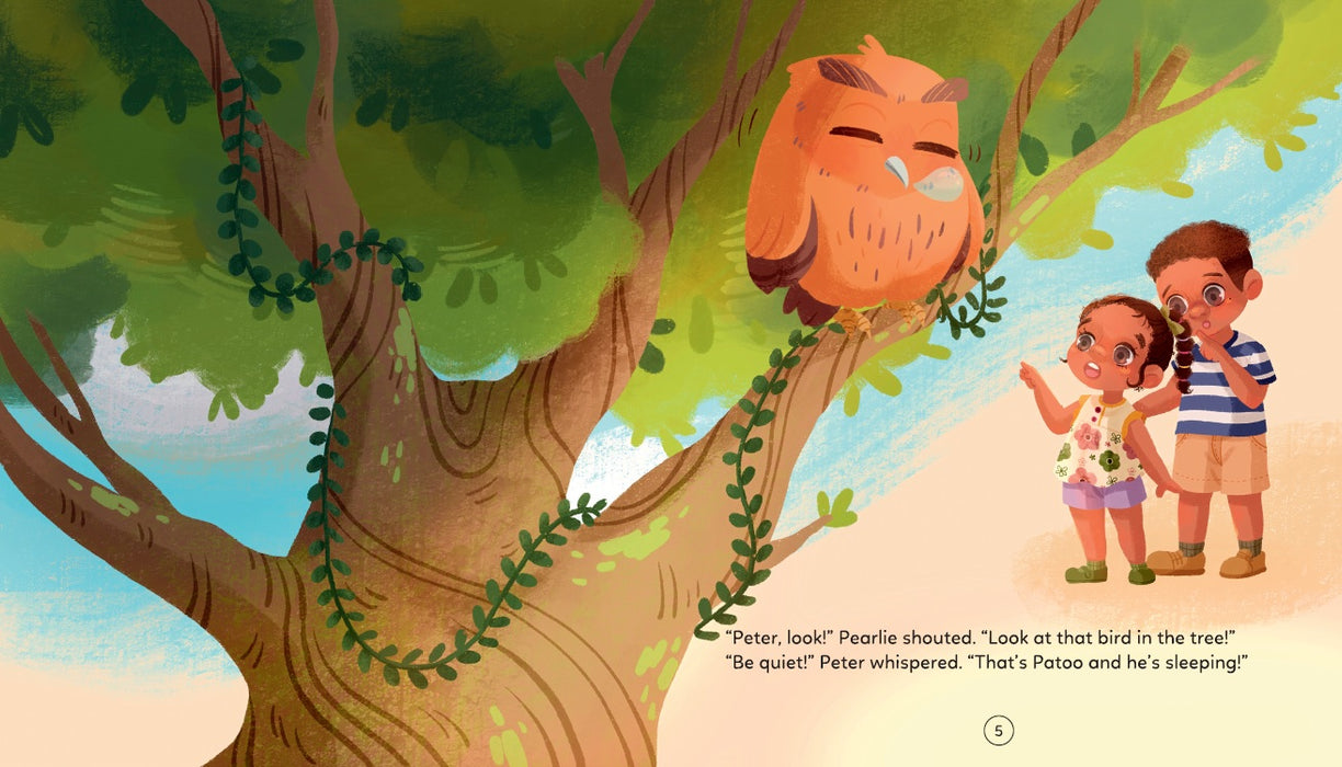 Patoo the Sleepy Owl