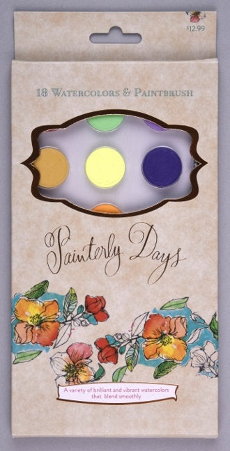 Painterly Days - 18 Watercolors