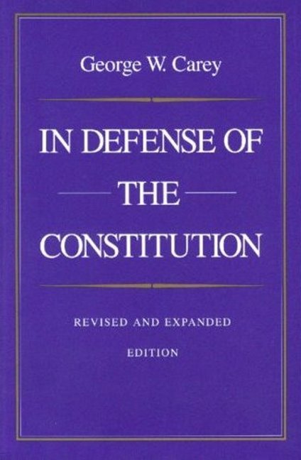 In Defense of the Constitution, 2nd Edition