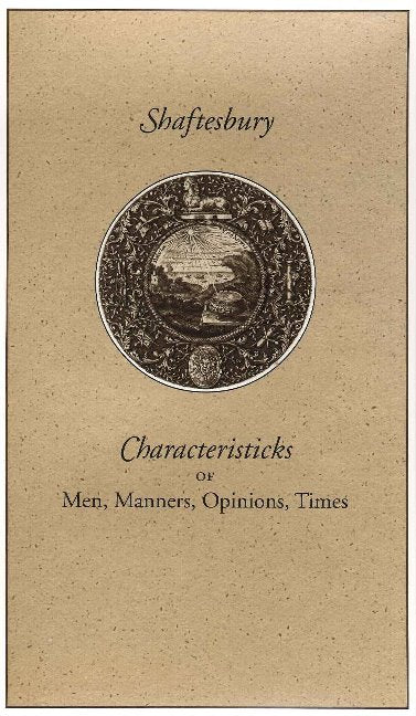 Characteristicks of Men, 3-Volume Set