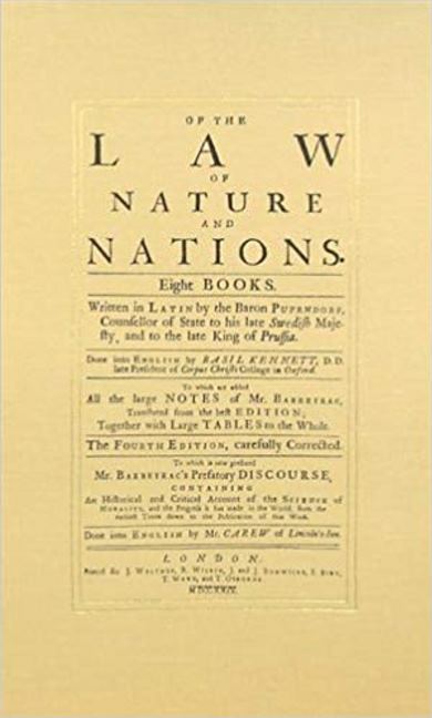 Of the Law of Nature & Nations
