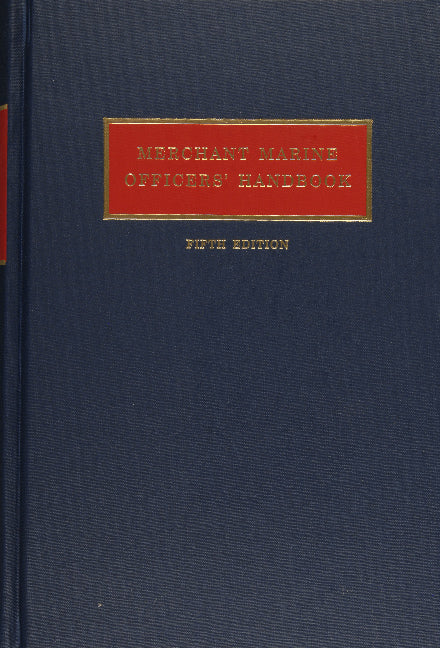 Merchant Marine Officersâ Handbook