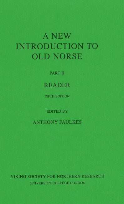 New Introduction To Old Norse
