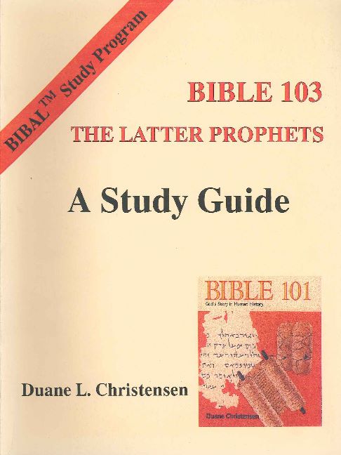 Study Guide for Bible 102