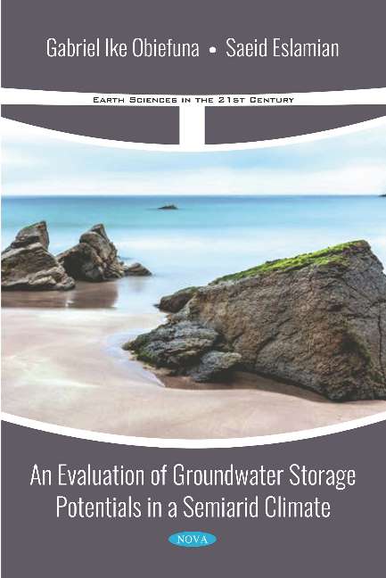 An Evaluation of Groundwater Storage Potentials in a Semiarid Climate