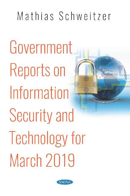 Government Reports on Information Security and Technology for March 2019