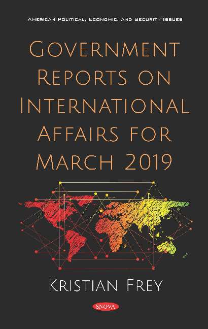 Government Reports on International Affairs for March 2019