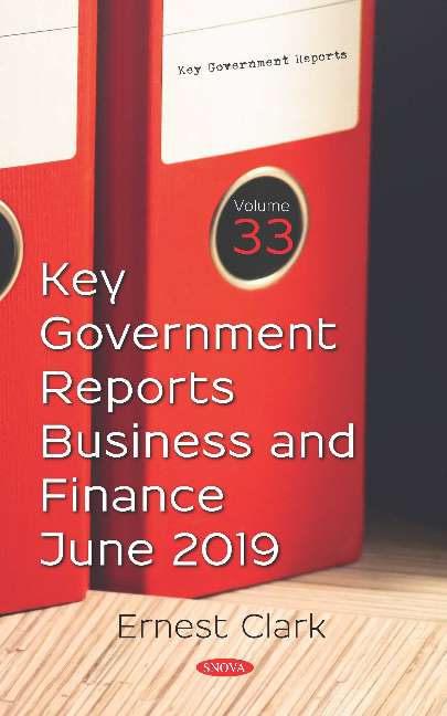 Key Government Reports. Volume 33