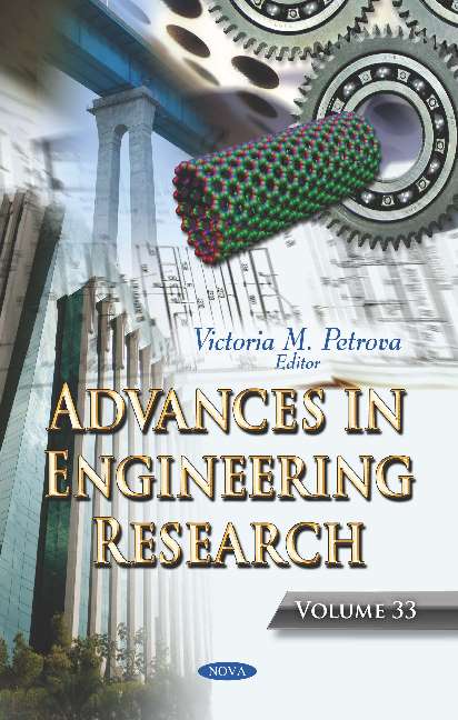 Advances in Engineering Research. Volume 33