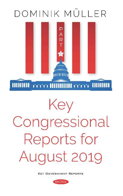 Key Congressional Reports for August 2019