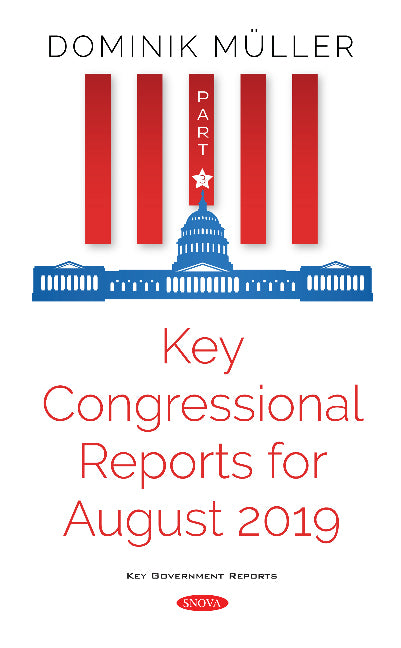 Key Congressional Reports for August 2019