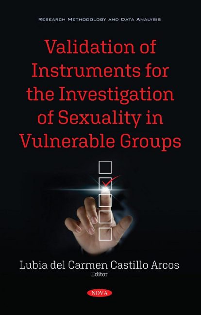 Validation of Instruments for the Investigation of Sexuality in Vulnerable Groups