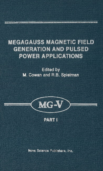 Megagauss Magnetic Field Generation & Pulsed Power Applications