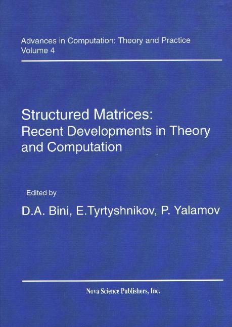 Structured Matrices