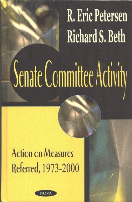 Senate Committee Activity