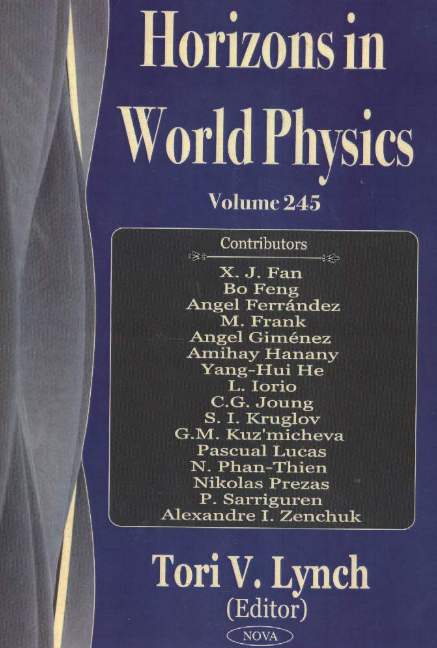 Horizons in World Physics, Volume 245