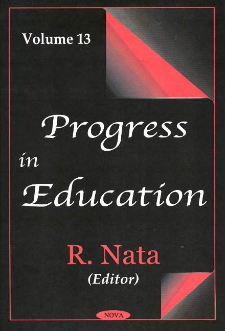 Progress in Education, Volume 13