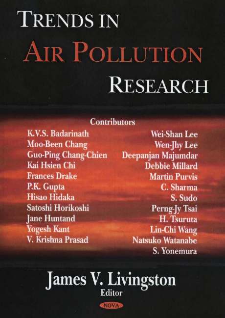 Trends in Air Pollution Research