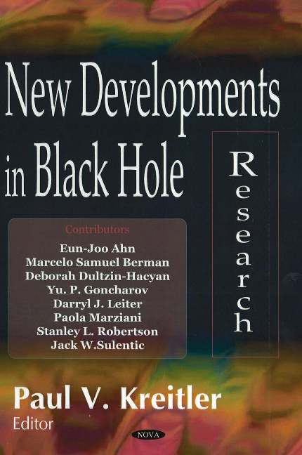 New Developments in Black Hole Research