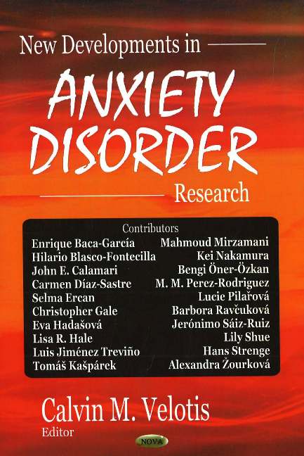New Developments in Anxiety Disorder Research