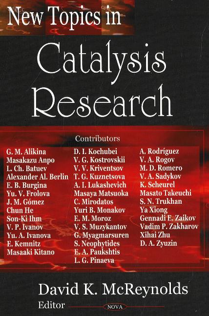 New Topics in Catalysis Research