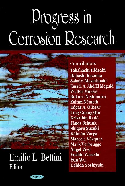 Progress in Corrosion Research