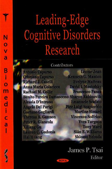Leading-Edge Cognitive Disorders Research