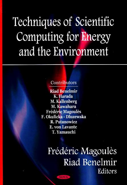 Techniques of Scientific Computing for the Energy & Environment