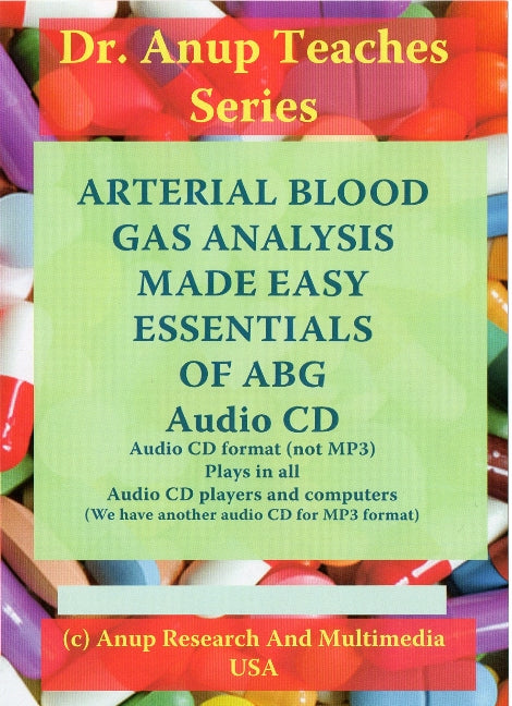 ABG -- Arterial Blood Gas Analysis Made Easy Audio CD
