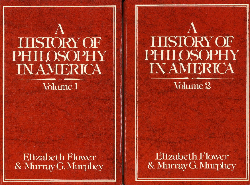 A History of Philosophy in America (2 Volume Set)