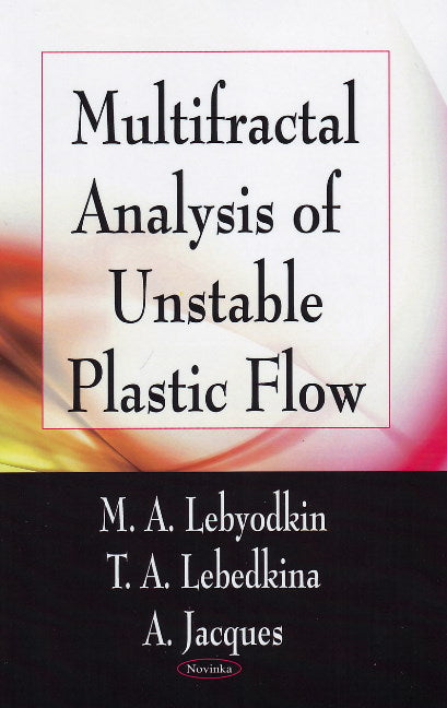 Multifractal Analysis of Unstable Plastic Flow