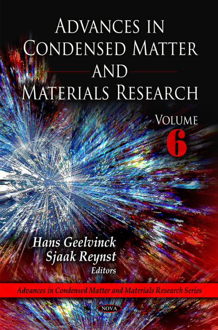 Advances in Condensed Matter & Materials Research