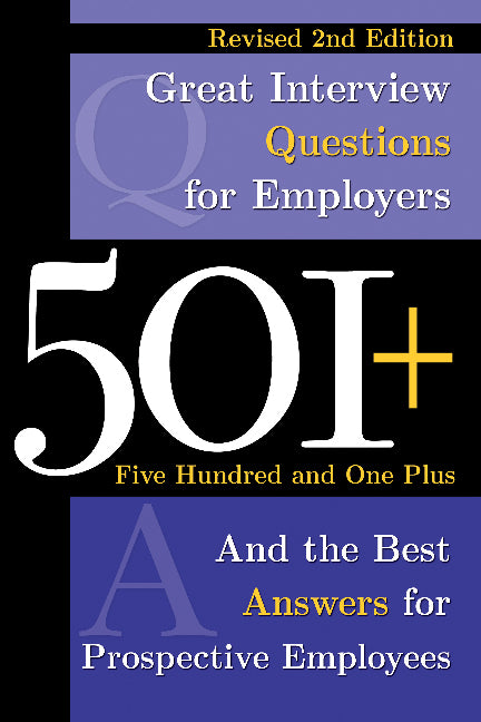 501+ Great Interview Questions For Employers & the Best Answers for Prospective Employees