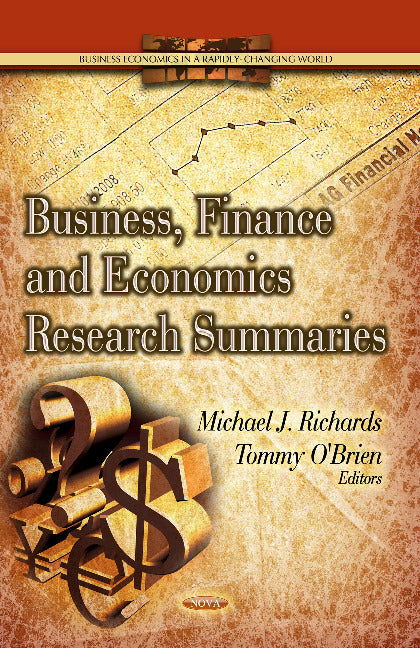 Business, Finance & Economics Research Summaries